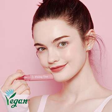 ETUDE Fixing Tint #05 Midnight Mauve| Long Lasting High Pigmented Liquid Lipstick |Waterproof Lightw...