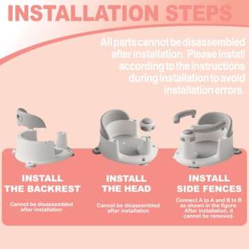 Baby Bath Seat for Safe and Fun Bathtime