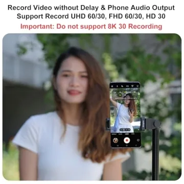 Newmowa Phone Vlog Monitor for Samsung - Capture Perfect Selfies