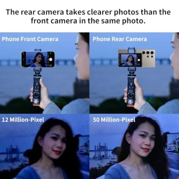 Newmowa Phone Vlog Monitor for Samsung - Capture Perfect Selfies