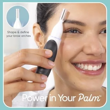 Conair GIRLBOMB Women's Nose Hair Trimmer - Painless Precision