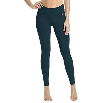 FitsT4 Sports Women's Riding Tights Knee Patch Ventilated Active Schooling Tights Blue XL