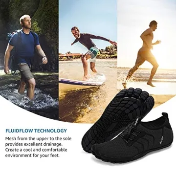 Racqua Water Shoes Quick Dry Lightweight for Hiking and Water Sports