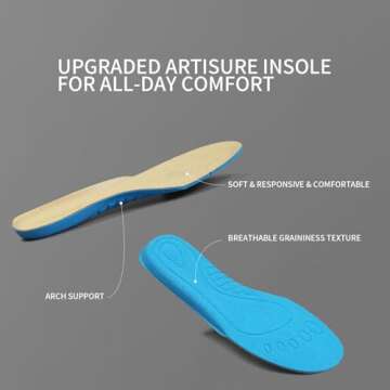 Artisure Women's Genuine Leather Slip-On Loafers for Comfort