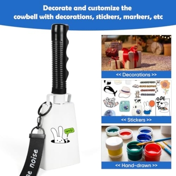 Musfunny Cow Bells Noise Makers for Sporting Events