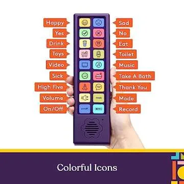 Special Supplies AAC Communication Device for Speech Therapy, Talker Buddy Communication Device for Non Verbal Kids & Adults, Autism Talking Aids for Home or School, Travel Bag, Recording Option