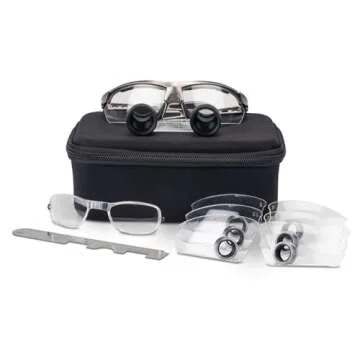 Practicon TTL Easy Size 3X Loupes Kit for Precision Vision