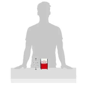 Tablecraft Coca-Cola Napkin Dispenser, Half, Red