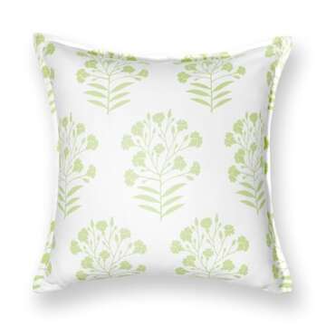 Hofdeco Coastal Throw Pillow Cover 20x20 for Indoors Outdoors