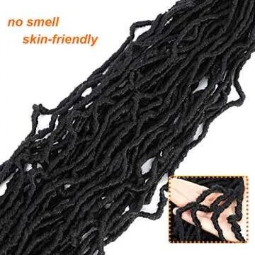 SamBraid Soft Locs Crochet Hair 24" - 7 Packs for Black Women