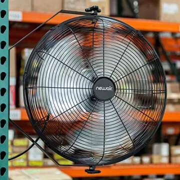 Powerful NewAir Wall Mounted High Velocity Fan