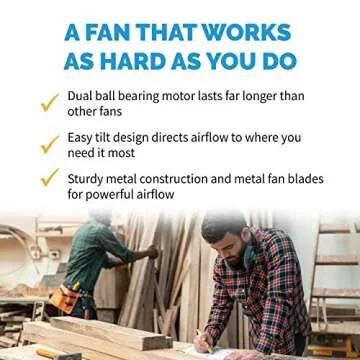 Powerful NewAir Wall Mounted High Velocity Fan