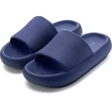 BRONAX Women’s Slides Comfy Thick Sole Slippers Indoor