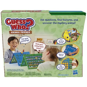 Hasbro Guess Who? Animal Friends Game for Kids