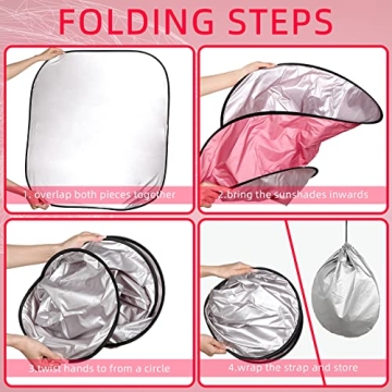 7-Piece Car Sunshade Set for Optimal UV Protection