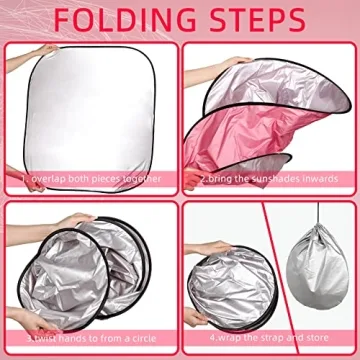 7-Piece Car Sunshade Set for Optimal UV Protection