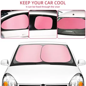 7-Piece Car Sunshade Set for Optimal UV Protection