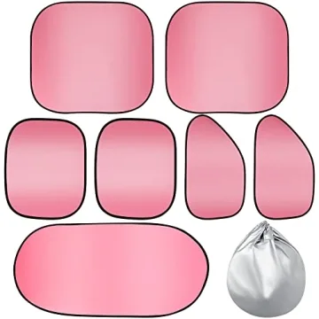 7-Piece Car Sunshade Set for Optimal UV Protection