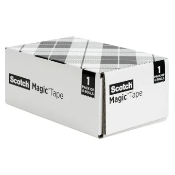 Scotch Magic Tape - Invisible Adhesive Solution for All Needs