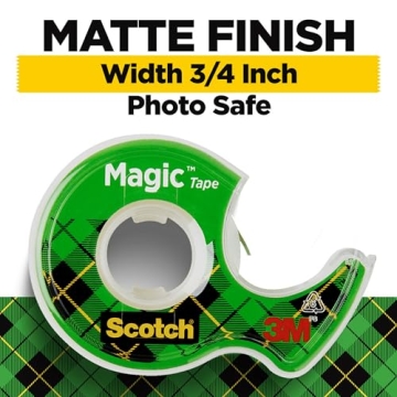 Scotch Magic Tape - Invisible Adhesive Solution for All Needs
