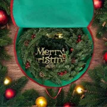 Bruwaa Wreath Storage Bags - Durable & Spacious 24"