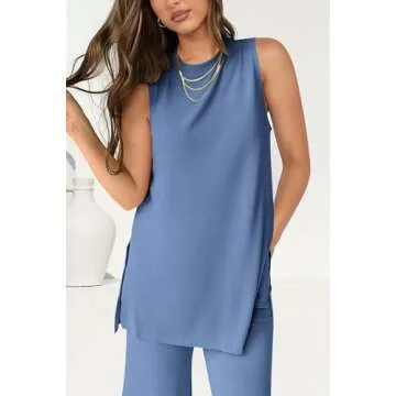 PRETTYGARDEN Women's 2 Piece Lounge Set for Summer Style