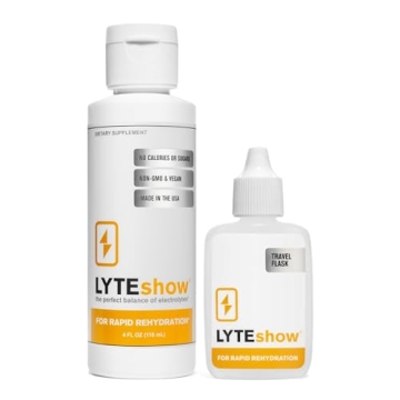 LyteShow Electrolyte Drops - Sugar-Free with Magnesium & Zinc