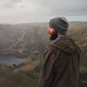 ZOORON 1&2 Pack Beanie for Men Women Slouchy Beanie Hats Winter Knit Caps Soft Ski Hat Unisex