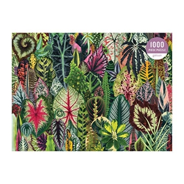 Galison Houseplant Jungle 1000 Piece Jigsaw Puzzle