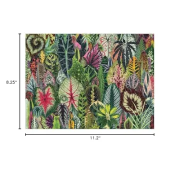 Galison Houseplant Jungle 1000 Piece Jigsaw Puzzle