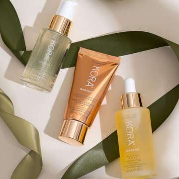 KORA Organics Nourish & Glow Trio Skincare Gift Set