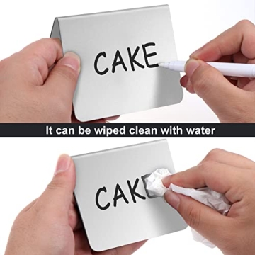 Uoeo Mini Chalkboard Signs for Events and Parties