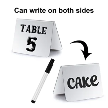 Uoeo Mini Chalkboard Signs for Events and Parties