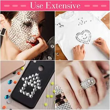 2032 Self Adhesive Face Gems for Makeup and Crafts