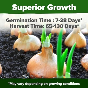 HOME GROWN 8 Onion Seeds - Non-GMO Heirloom Collection