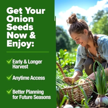 HOME GROWN 8 Onion Seeds - Non-GMO Heirloom Collection
