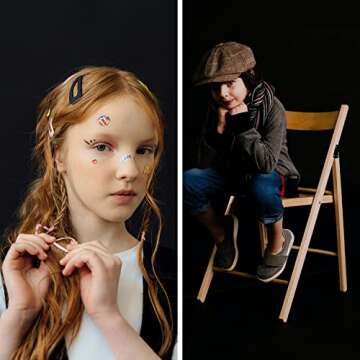 Julius Studio 6 ft X 9 ft Black Chromakey Photo Video Photography Studio Fabric Backdrop Background Screen, JSAG102