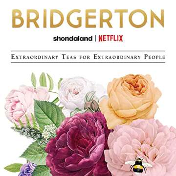 The Republic of Tea – Bridgerton Newton Ginger Biscuit Tea, 36 Tea Bags, Caffeine-Free