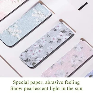 Chinco Magnetic Bookmarks - Colorful Page Markers Set