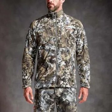 SITKA Gear Men's Hunting Insulated Ambient Jacket, Optifade Elevated II, XLT