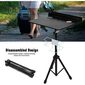 Adjustable Tattoo Workstation with Holder and Tray