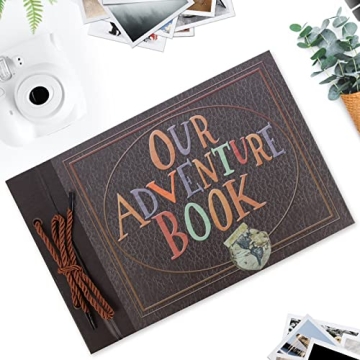 Self Adhesive Photo Album with 80 Pages for DIY Memories