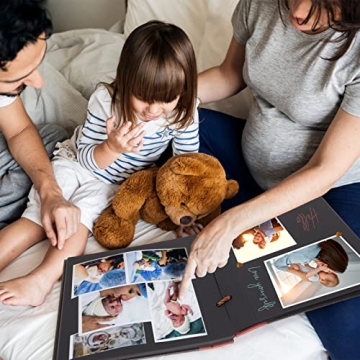Self Adhesive Photo Album with 80 Pages for DIY Memories