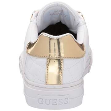 Guess Women's Loven Sneaker, White, 7