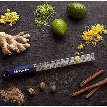 Microplane Premium Classic Series Citrus Zester and Grater - Turquoise