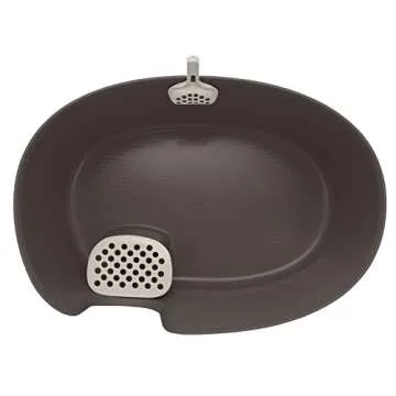 Richell PAW TRAX XL Cat Litter Box with Scoop Only for Cats