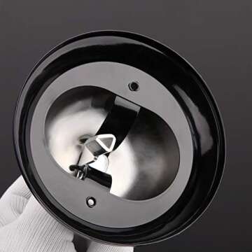 HeeYaa 3.3 Inch Call Bell - Stainless Steel Durable Desk Bell