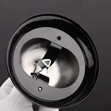 HeeYaa 3.3 Inch Call Bell - Stainless Steel Durable Desk Bell