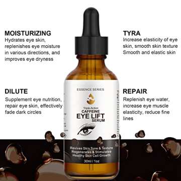 Caffeine Eye Serum Reduces Puffiness and Dark Circles