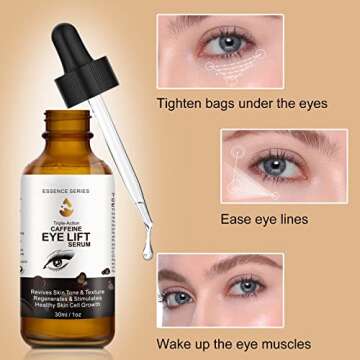 Caffeine Eye Serum Reduces Puffiness and Dark Circles